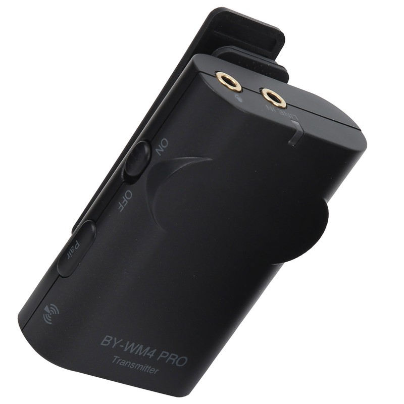 BOYA WM4 PRO Wireless Microphone System Interview Lavalier Microphone with