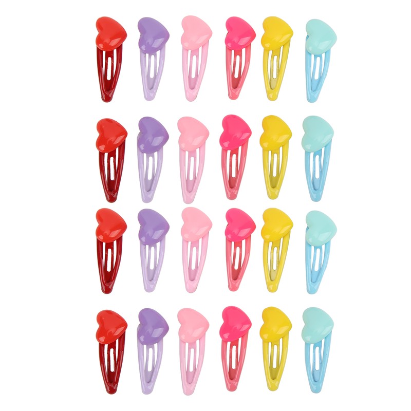 24Pcs Pet Hairpin Cute Handcraft Prevent Sliding Pet Grooming Products