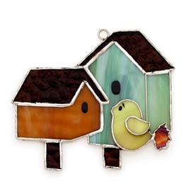 Switchables Glass Cover: Double Birdhouse