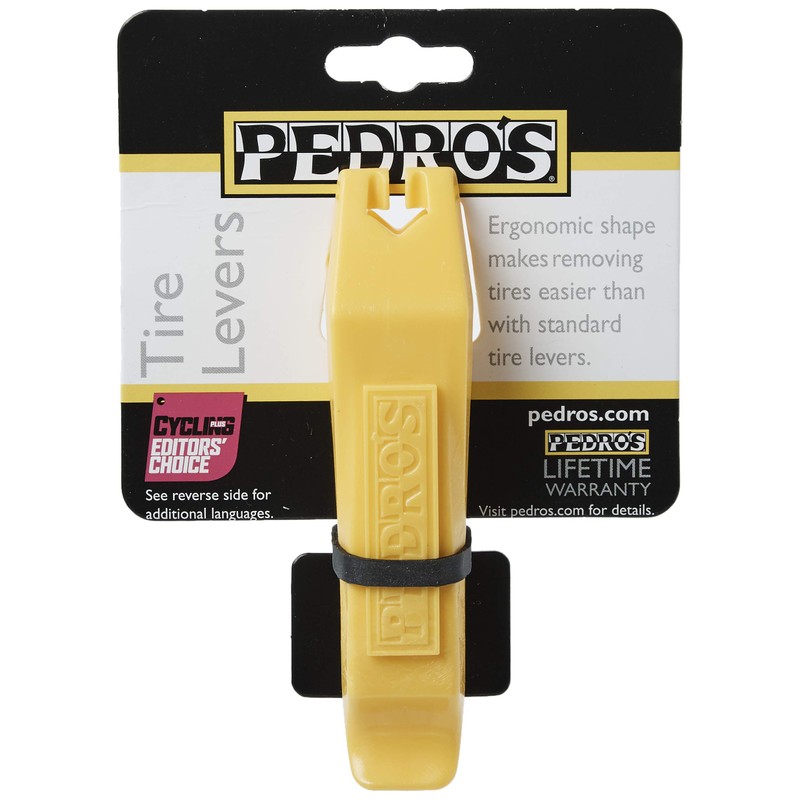 Pedro's Unisex Adult Tyre Levers Yellow Tyre Levers Yellow -