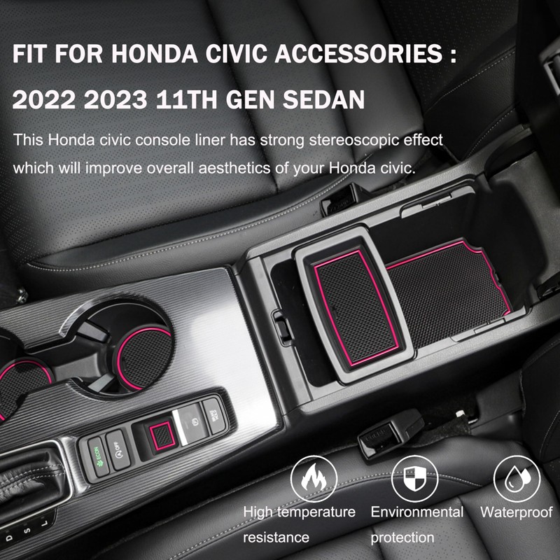 SENSHINE for Honda Civic Accessories 2022 2023 2024 2025 2026