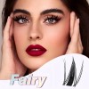 Kit de Extensiones de Pestañas Fairy Naturales con Pegamento y