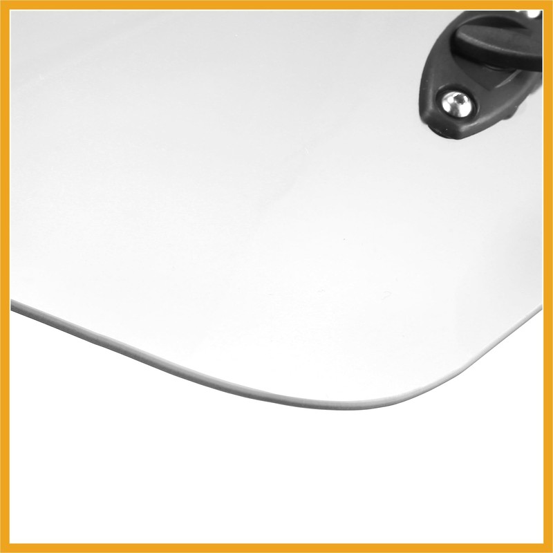 Partuto 28.5cm Motorcycle Windshield Motorcycle Wind Deflector Clear Lens Adjustable