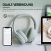iKF King kabelloser Bluetooth mit Hybrid Active Noise Cancelling, Over-Ear-Kopfhörer,