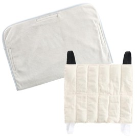 UNI-GO Moist Heat Pack, Relieve Body Fatigue, Pain, Backache, Arthritis, Joint Stiffness, Sprains, Bruises, General Soreness and Spasms. (Standard-10 x12 Set with Terry Cover)