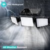 Tuffenough Solar Outdoor Lights 2500LM 210 LED Security Lights with