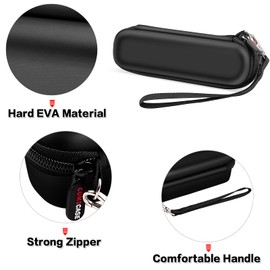 COMECASE Case for Ravensburger Tiptoi Pen 00110/00803/00806/00801/00700 with Hand Strap, Storage Organiser, Carry Holder of Tiptoi Pen - The Pen, Small black, briefcase