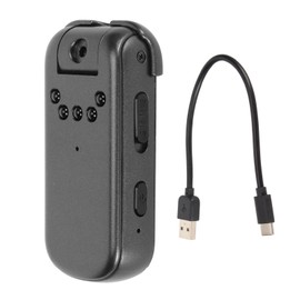 Digital Voice Recorder AI Intelligent HD Noise Reduction Night Vision Motion Detection Recorder with Memory Card 16GB