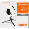 LEDVANCE Mobile Camera Light Ring Desktop, 5.5 W, Negro