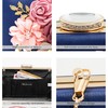 Milisente Evening Bag for Women, Flower Wedding Evening Clutch Purse