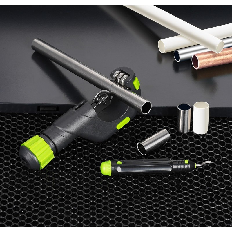Nutmanel Pipe Cutter, Pipe Cutter Set with Deburrer, Diameter 5-50