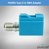 Proxicast FAKRA Z to SMA Female Interseries Adapter - Waterblue