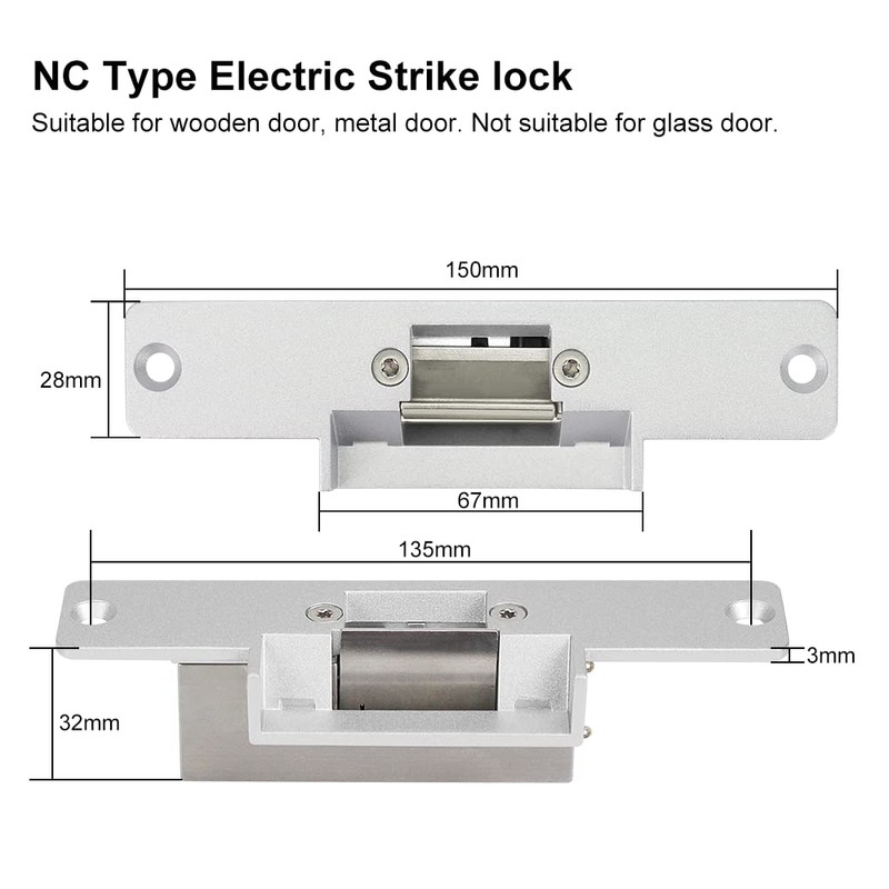 QTTYELOK WiFi Tuya Door Access Control Kit Home Security System
