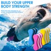 Outus 3 Pieces Swim Pull Buoy 5-Layer Leg Float Eva