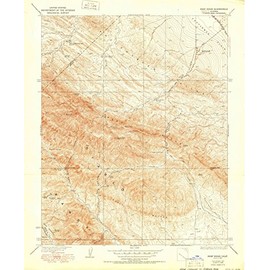 California Maps - 1950 Reef Ridge, CA - USGS Historical Topographic Wall Art - 35in x 44in, Large Wall Art Map