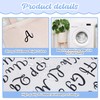 5 Sheets 280 Pieces Iron On Letters for Clothing, 1