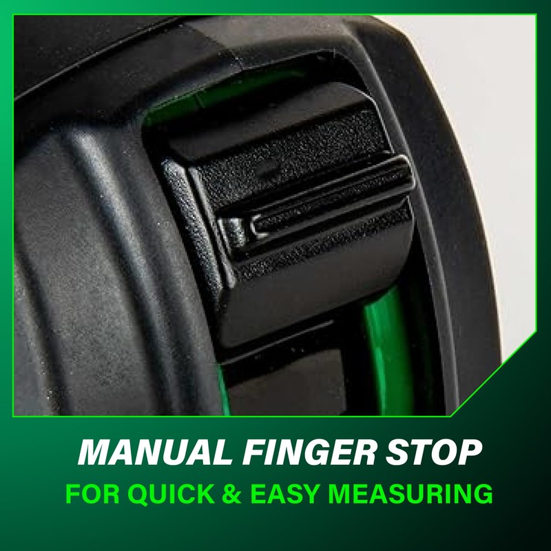 Metabo HPT Measuring Tape, 25' TruRange, Long Reach 17-ft, High