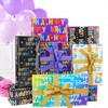 Wrapping Paper,Cydaluya Birthday Wrapping Paper,6 Sheets Recyclable Birthday Gift Wrap,Birthday