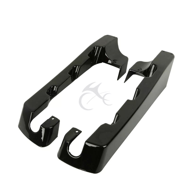 TCMT 4" Hard Stretched Saddle Bag Extensions Fit For Harley