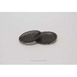 Universal Pair of 11/16" Screen "Snap-In" Speaker Dust Caps -- Speaker Parts