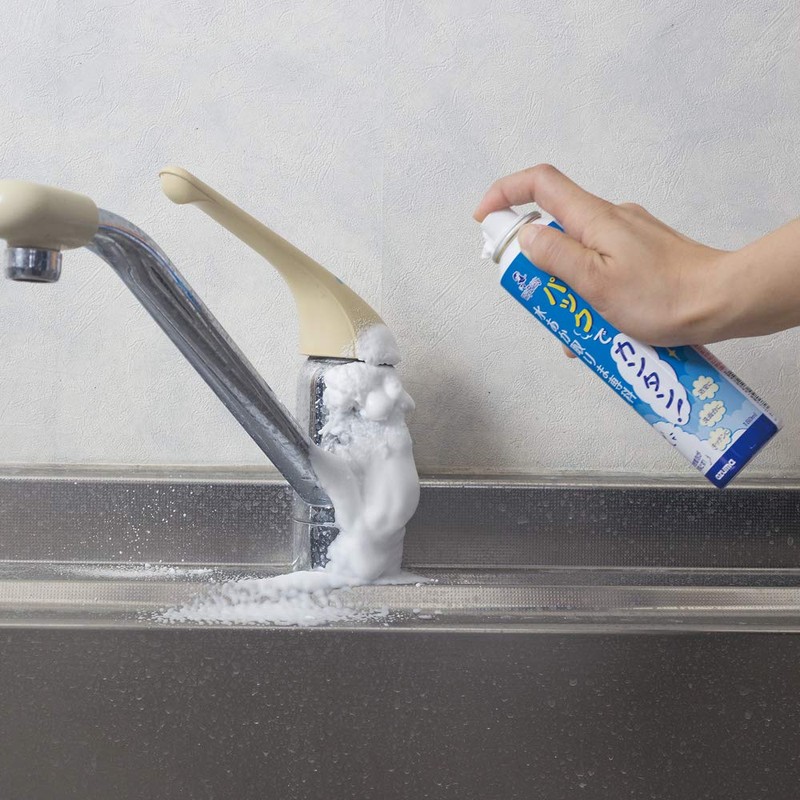 アズマ 水垢汚れ洗剤 TKパックで簡単! 水あか取りま専科 正味量180ml スプレー式 密着泡が汚れを落とす