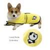BT Bear Dog Bathrobe,Microfiber Pet Bath Towels Water-absorption Pet Bathrobe