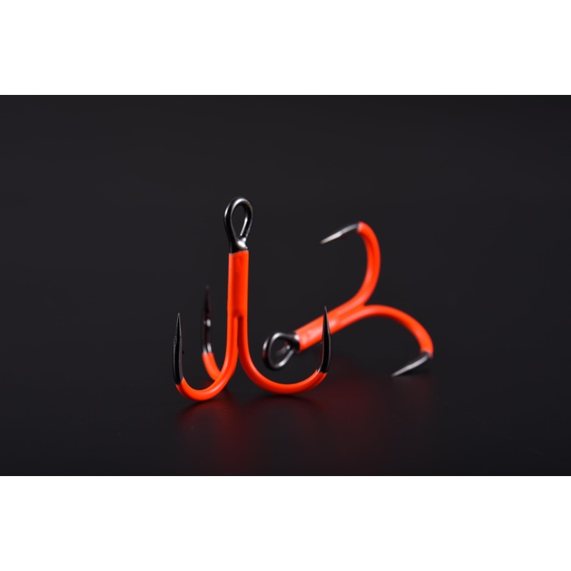 BKK Spear-21 UVO, UV Orange, Pack of 7, Size 10