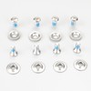 8 Set Snowboard Binding Screws, Stainless Steel Binding Screw Washer