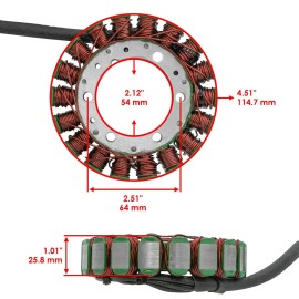 For Arctic Cat Stator And Gasket for Arctic Cat 650 4X4 2006 2007 2008 2009 2010 2011