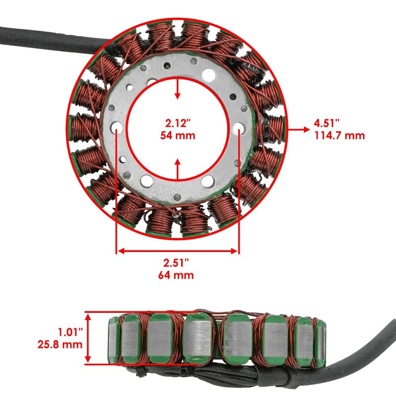 For Arctic Cat Stator And Gasket for Arctic Cat 650