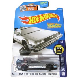 Hot Wheels - Back To The Future Time Machine - Vehículo Fundido A Presión En Modo Hover