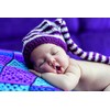 PRINTELLIGENT Paper Small Sleeping Baby Wall Poster (14x26-inch, Multicolour)