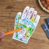 Hand Pressure Point Gloves, Palm and Hand Massage, Fatigue Relief,