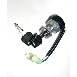 Go Kart UTV Ignition Switch fit Trailmaster 150 200 XRX XRS,150 200 Blazer, Cheetah 150 200, 300 XRX XRS UTV