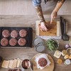 MEETOZ Burger Press Patty Maker - Kitchen Mold Hamburger Press