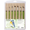 Da Vinci FIT Brush in Bamboo Mat, Green, kurzstielig