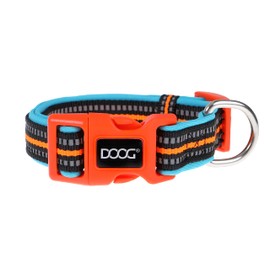 DOOG - Soft and Breathable Neoprene Padded Adjustable Dog Collar Available: XSmall, Small, Medium, and Large Dogs and Puppies for Walking, Running, Water Friendly Pool Lake Beach Swimming