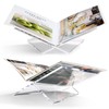 Acrylic Book Stand Large Clear Acrylic Book Holder, 12.2" x