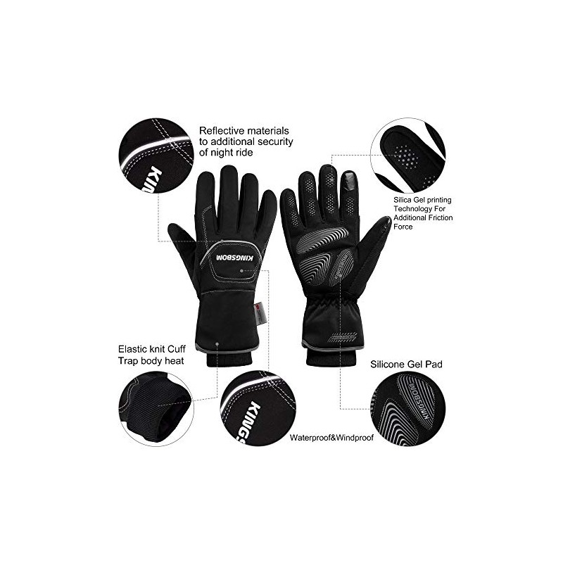 Guantes térmicos impermeables y resistentes al viento, 3M Thinsulate para