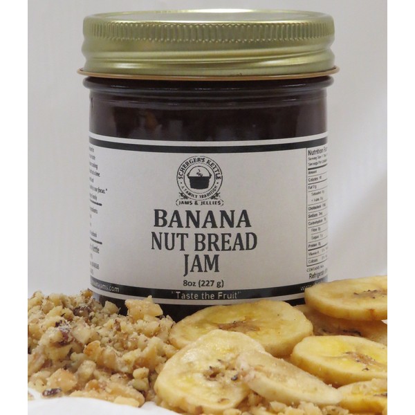 Banana Nut Bread Jam, 8 oz