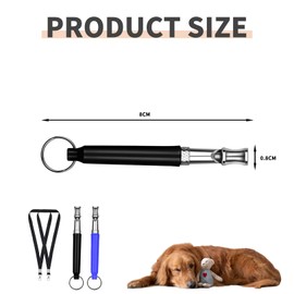 Pack of 2 Dog Whistles Rütter Callback, Silent Dog Whistle, High Frequency Silent, Educational Aids for Dogs Whistles, Dog Training Whistles, Aid Whistle Dog Recall, Ultrasonic Dog Whistle (1A)