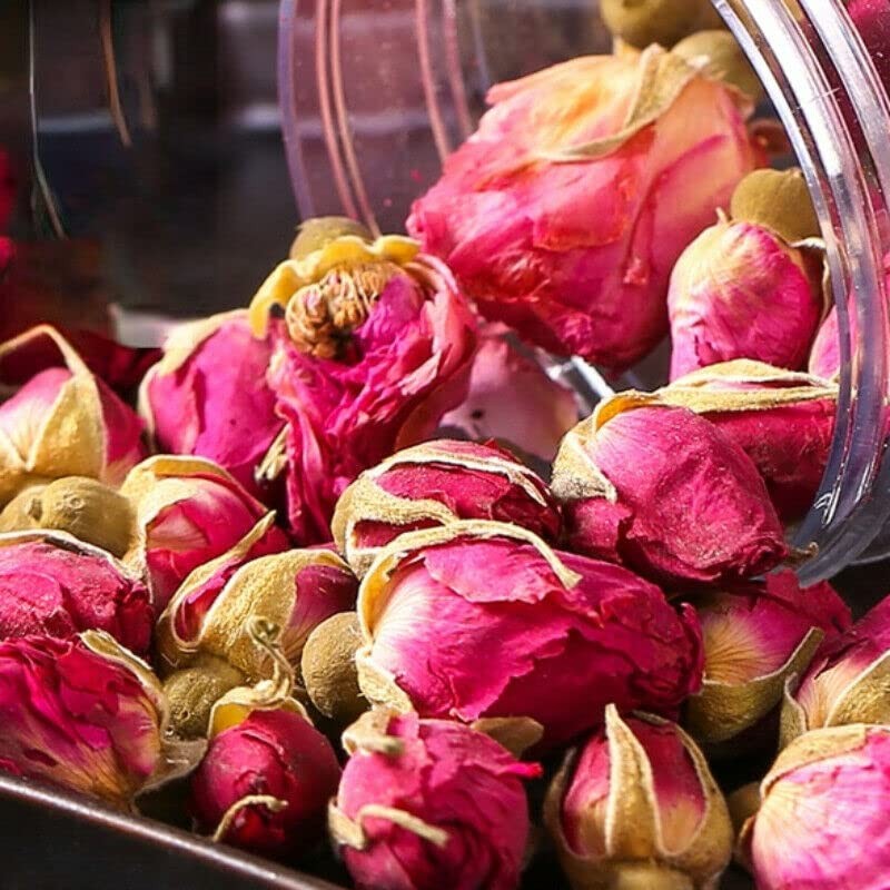 50g Rose Herbal Tea Chinese Flavor Flower Herbal Tea Healthy