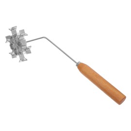 ULTECHNOVO 1 Set Snowflake Design Oil Frying Mold Creative Hollow Pancake Tool with Long Handle for Easy Handling for Making Shrimp Cakes and Radish Fritters Your Kitchen