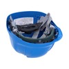 Blue Breathable ABS Hard Hat Adjustable Anti‑Smash Comfortable Helmet for