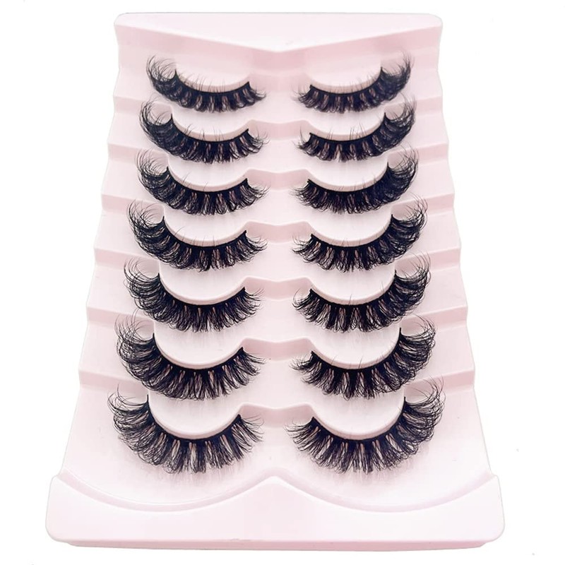 OCHILIMA Wimpern Russian Strip Lashes Natural Look Eye Lashes False