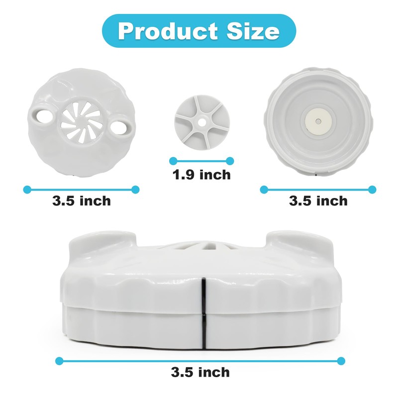 superbobi New Magnetic Jet Motor Head Pedicure Spa Chair Disposable