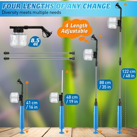 Qualirey Diatomaceous Earth Powder Duster, 250ml Garden Powder Applicator Dispenser, Powder Duster, Powder Dispenser, Home Powder Applicator, Puffer Sprayer for Multi Purpose Indoor and Outdoor Use