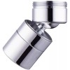 Hibbent Big Angle Swivel Faucet Aerator Dual-function 2 Sprayer