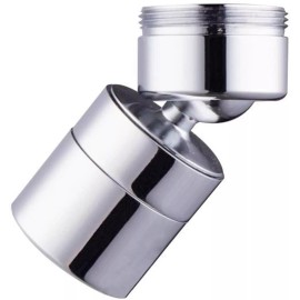 Hibbent Big Angle Swivel Faucet Aerator Dual-function 2 Sprayer