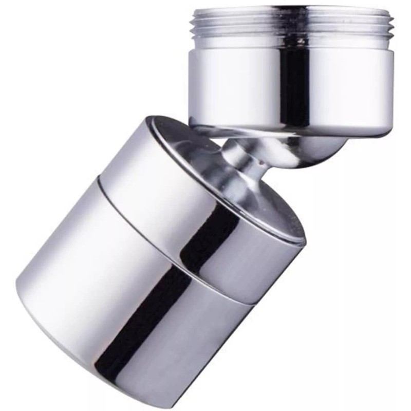 Hibbent Big Angle Swivel Faucet Aerator Dual-function 2 Sprayer
